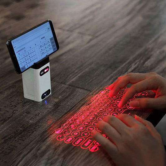 Bluetooth laser keyboard